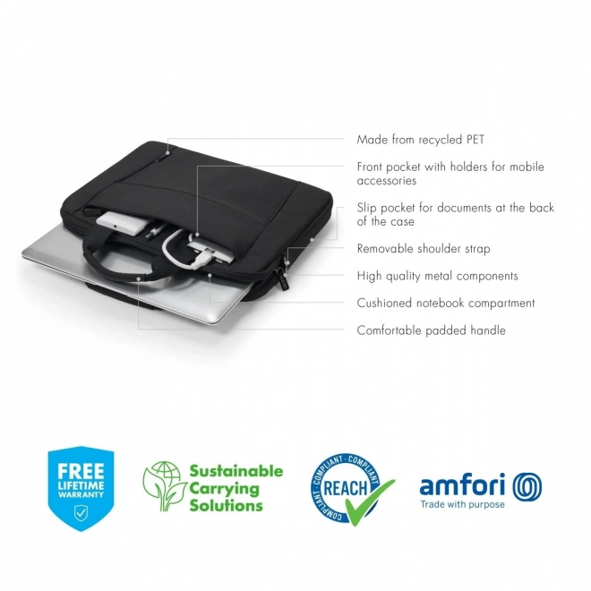 Eco Slim Case BASE 15-15.6 inča crna