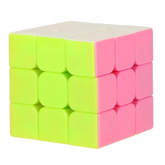 Puzzle kocka 3 x 3 neon