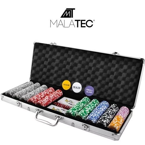 Poker - set 500 žetona u HQ koferu