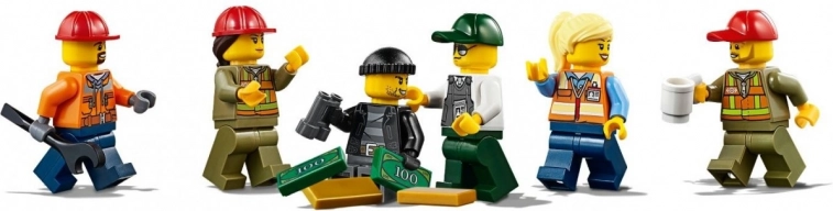 Kompletna željeznička infrastruktura i minifigure