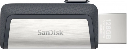 USB flash disk SanDisk Ultra Dual Drive USB Type‑C 128 GB, USB 3.1, do 150 MB/s