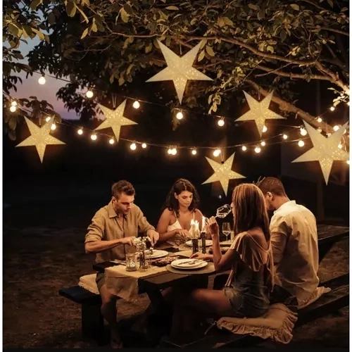 Svijetleća papirnata zvijezda LED 50 cm