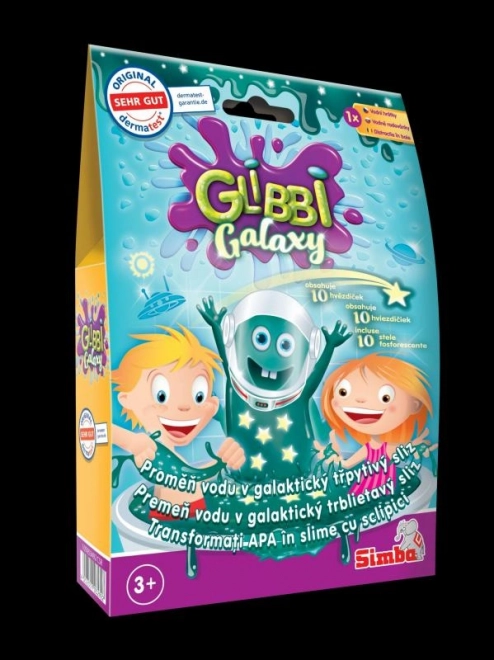Glibbi Galaxy Slime sa zvjezdicama