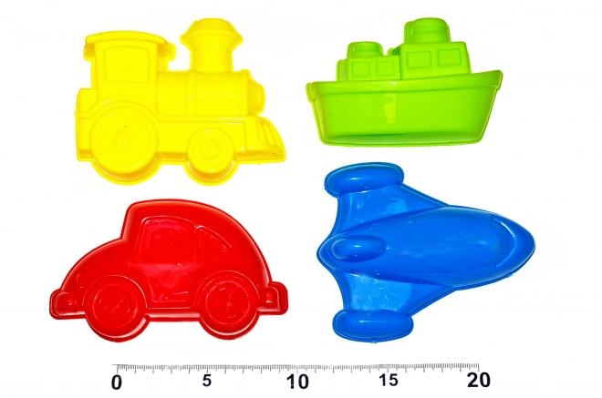 Kalupi za pijesak - set od 4 komada