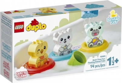 Lego Duplo zabava u kadi: plutajući vlakić sa životinjama