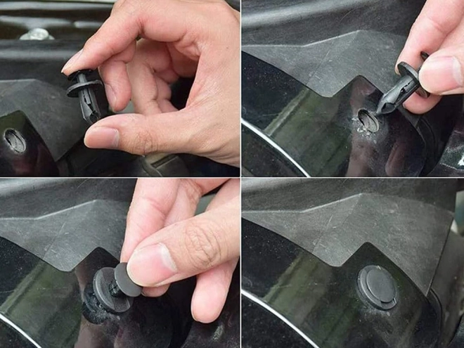 Set tapetarskih štipaljki za auto