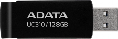Flash disk ADATA UC310 128 GB USB 3.2, crni