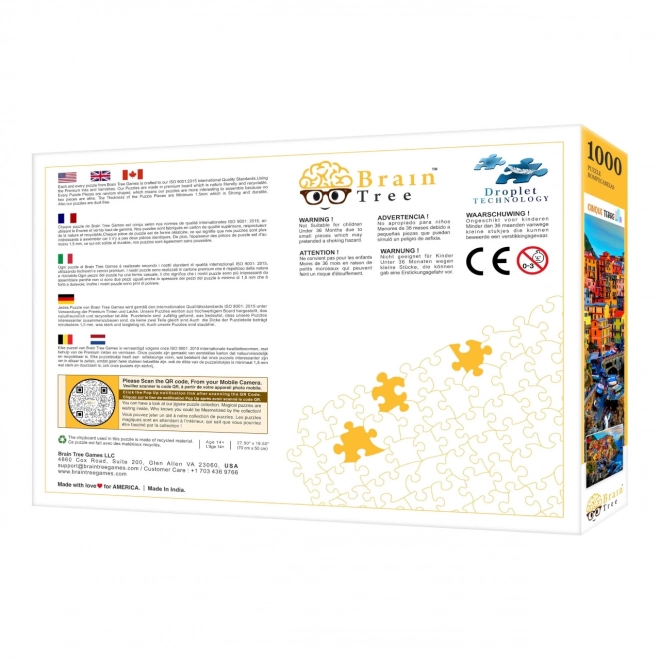 Puzzle Brain Tree Cinque Terre 1000 dijelova