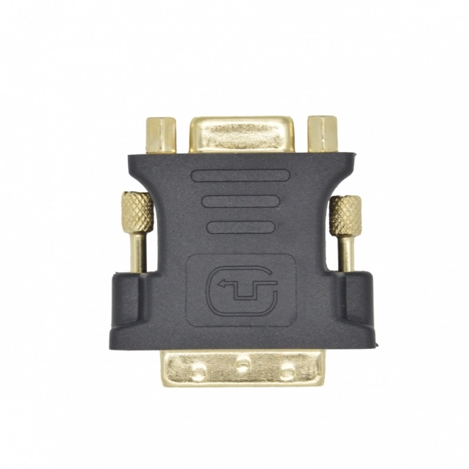 Adapter DVI M na VGA F pozlaćen