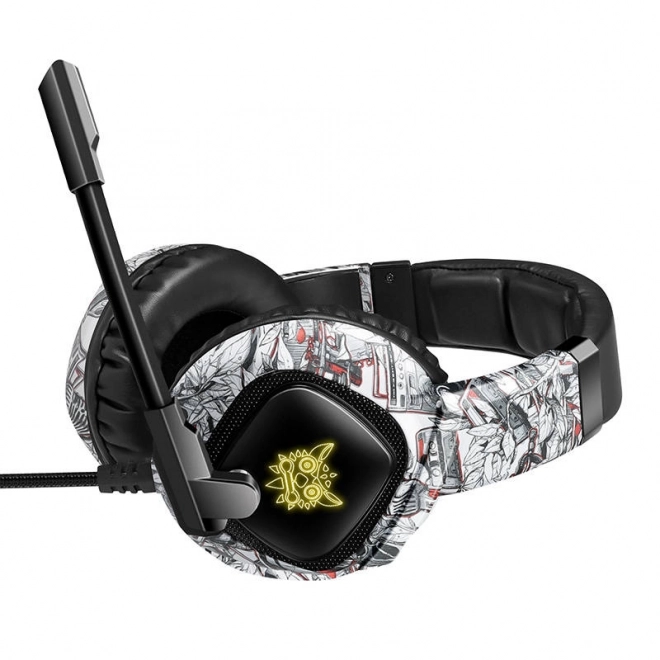 Gaming slušalice Onikuma K19 Camouflage bijela