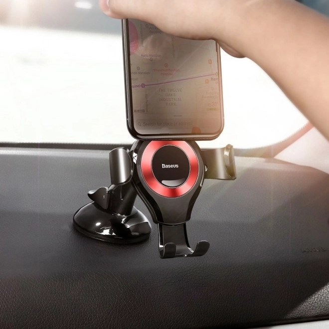Držač telefona za auto Baseus Osculum crveni