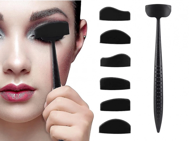 Set silikonskih šablona za eyeliner