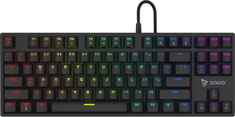 Mehanička gaming tipkovnica Savio Tempest X2 RGB s prekidačima Outemu Red