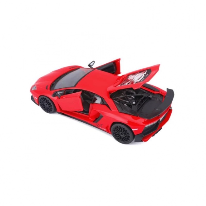 Metalni model Bburago Lamborghini Aventador crveni 1:24