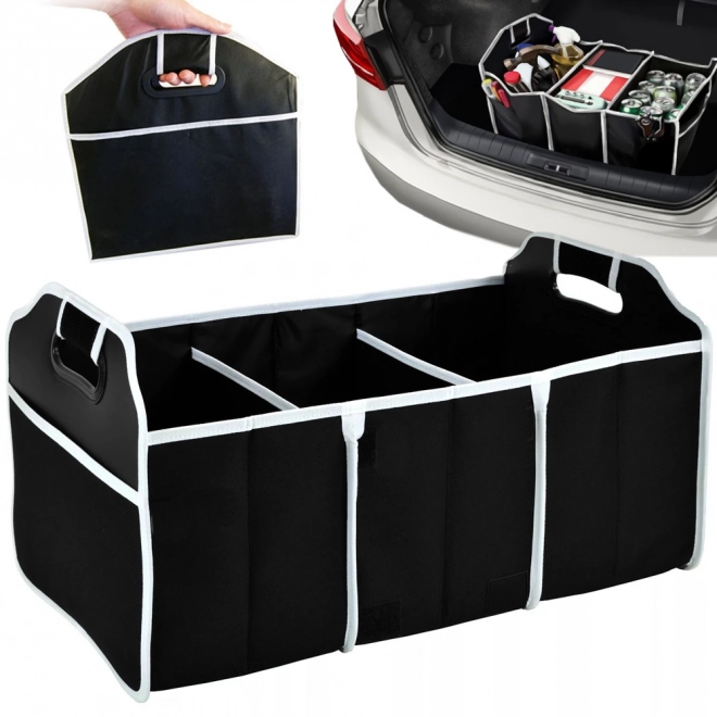 Organizator za prtljažnik automobila s 3 pretinca