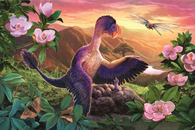 Minipuzzle Dinosauri s 54 komada