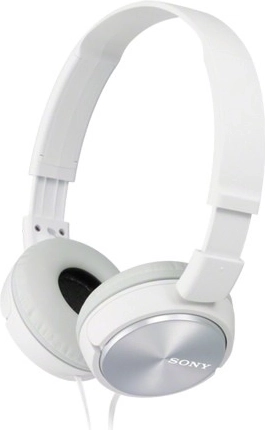 slušalice Sony MDR-ZX310AP bijele s mikrofonom