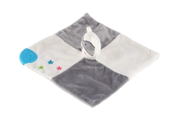 Medvjedić rakun uspavljivač zvečkica pliš 20x20cm na kartici u vrećici 0+