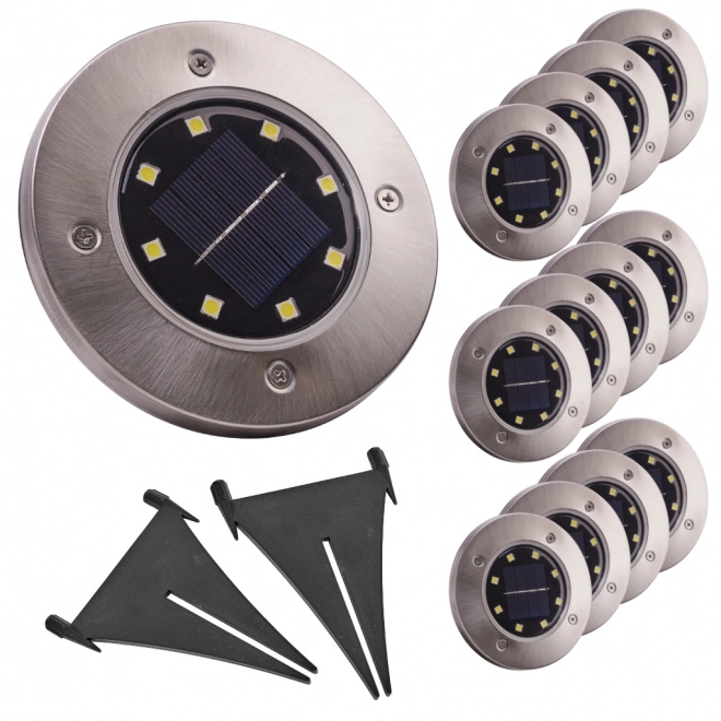 Solarna vrtna LED rasvjeta - 12 komada