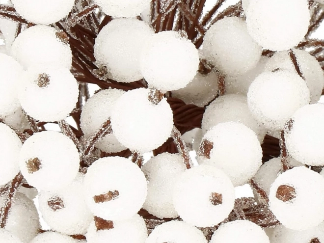 Božićni ukrasi Rowan Frosted Bijeli 5 kom