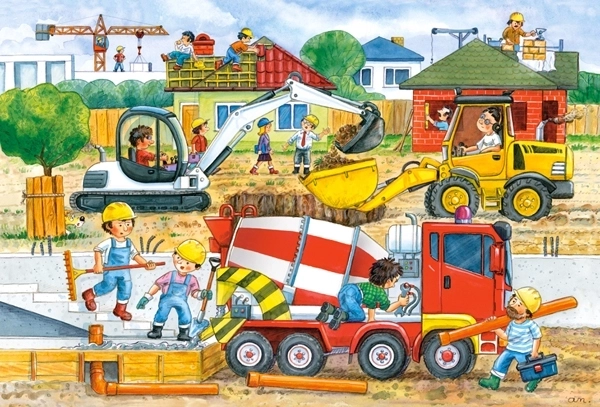 Puzzle Maxi Gradilište 40 dijelova