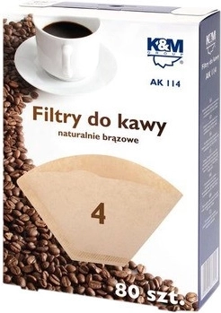 Papirnati filtri za kavu veličina 4, 80 kom