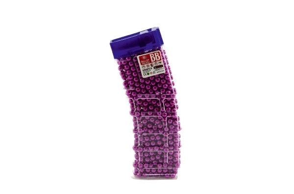 Kuglice za pištolj 800 komada 6 mm plastika 6 boja u plastičnoj kutijici 7x17cm