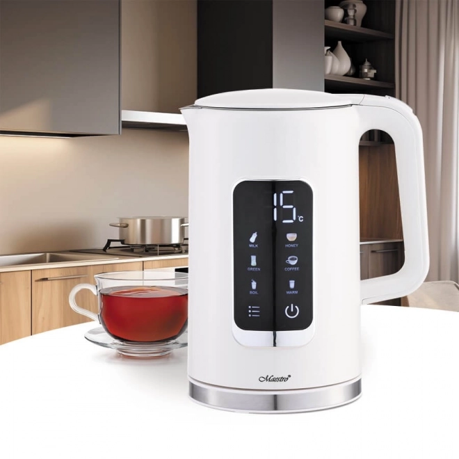 Električno kuhalo s regulacijom temperature 1,7l 2200W MR-024-WHITE