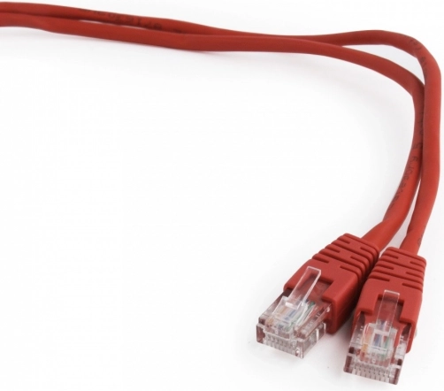 Patch cord kategorije 5e 0,25 m crveni