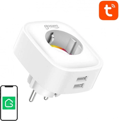 Pametna WiFi utičnica Gosund SP112 s 2x USB, 16A, Tuya
