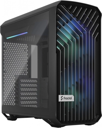Fractal Torrent Compact RGB Black TG Light Tint računalno kućište