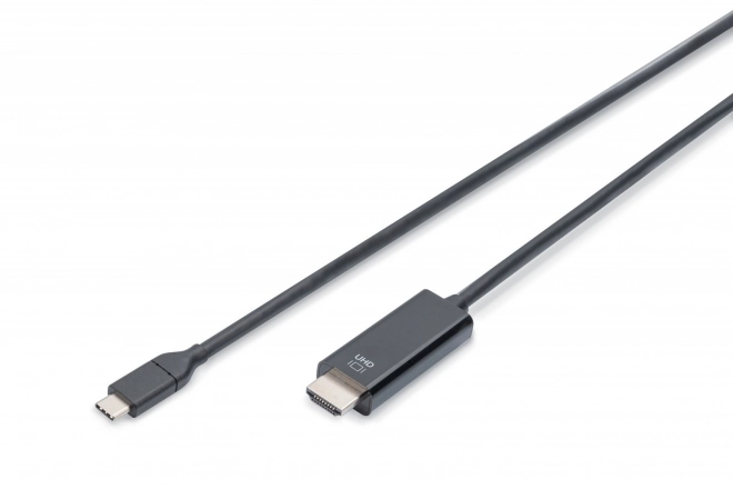 USB Type-C kabel na HDMI za prijenos video signala 4K/60Hz 5m crni