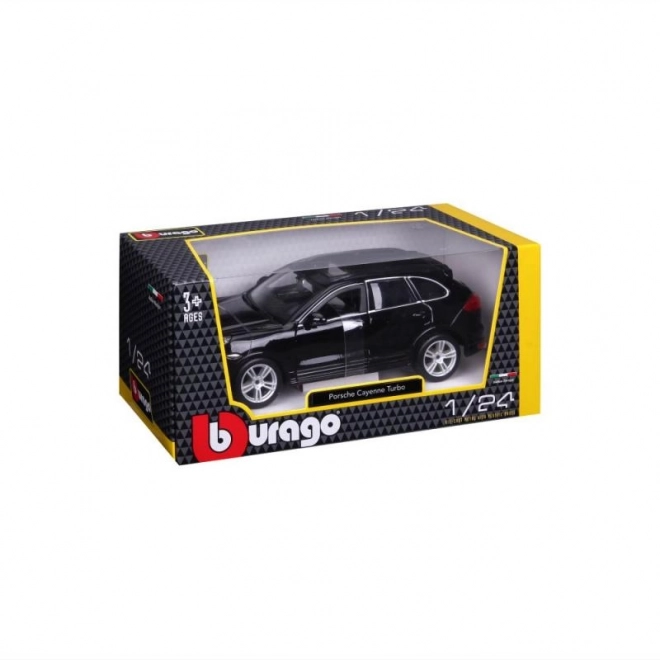 Metalni model Porsche Cayenne Turbo crni 1/24