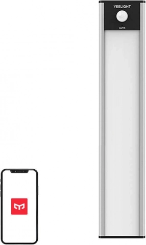 Yeelight svjetlo za ormar 20 cm, srebrno, 2700 K