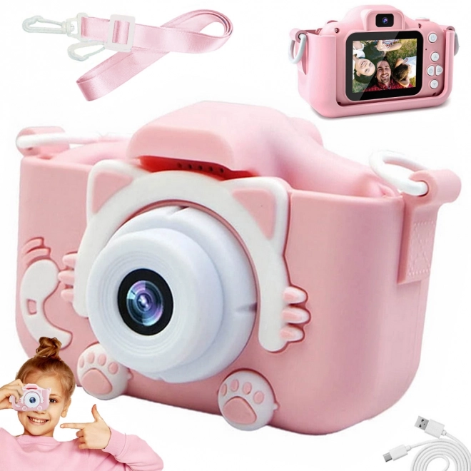 Digitalni fotoaparat za djecu u obliku mačke