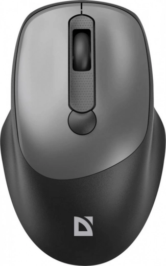 Bežični miš silent click Defender Feam MM-296 RF 1600 DPI – Siva
