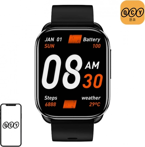 Pametni sat QCY Watch GS sivi