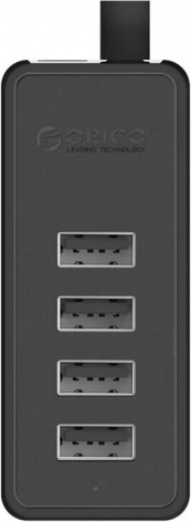 Orico USB razdjelnik s 4 USB 2.0 priključka (crni)