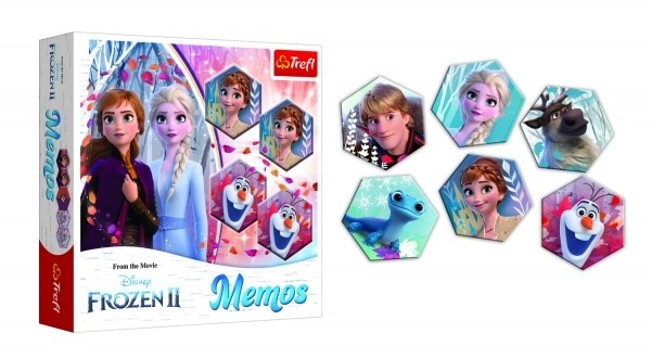 Pexeso papirnato Ledeno kraljevstvo II/Frozen II društvena igra 36 komada u kutiji 20x20x5cm