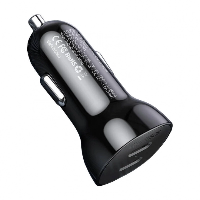 Dvostruki auto punjač Choetech 40W s 2x USB-C ulazima