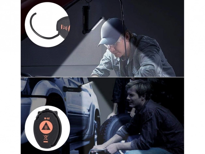 Magnetska radionarska lampa Magnese s USB preklopnom ručkom 5u1