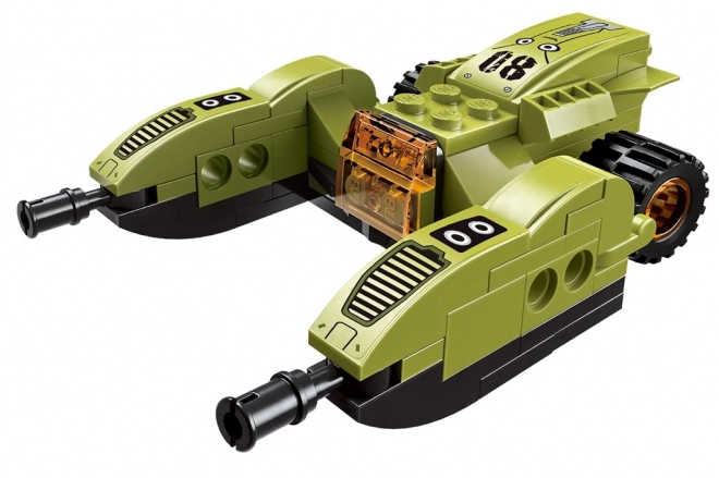 Qman Thunder Expedition Battle Car 1415 set 8v1
