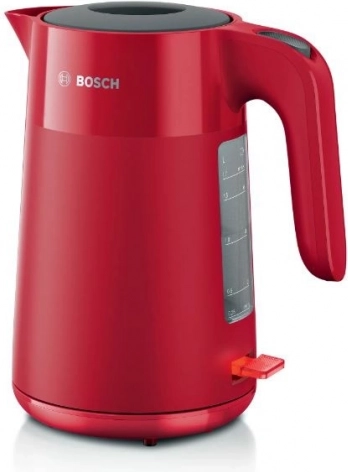 električno kuhalo za vodu 1,7 l BOSCH MyMoment crveno