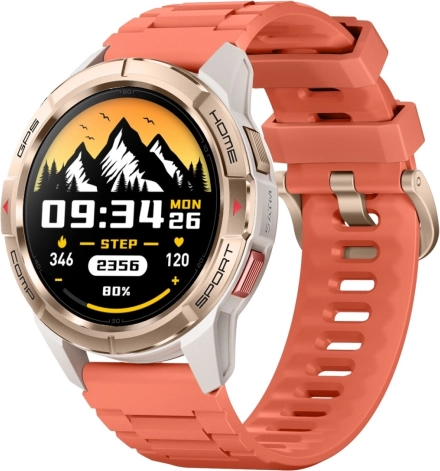 Mibro GS Active pametni sat s AMOLED zaslonom i GPS-om, zlatni