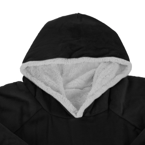Mikina XXL - Crna deka Ruhhy 24403