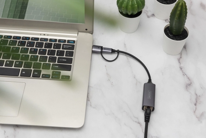 Digitus USB-C na USB-A adapter za RJ45 2.5 Gigabit Ethernet