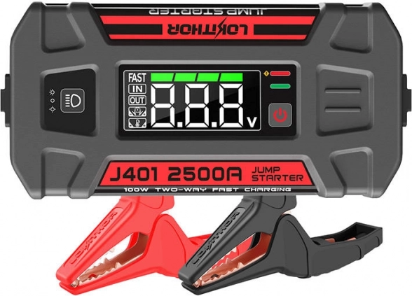 Powerbanka i startni izvor LOKITHOR J401 12 V, 2500 A, 74 Wh