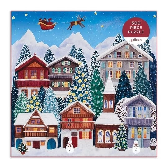 Puzzle božićno selo 500 komada