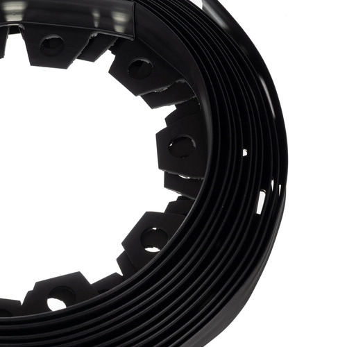 Vrtni rubni kamen 4 cm x 10 m Gardlov crni