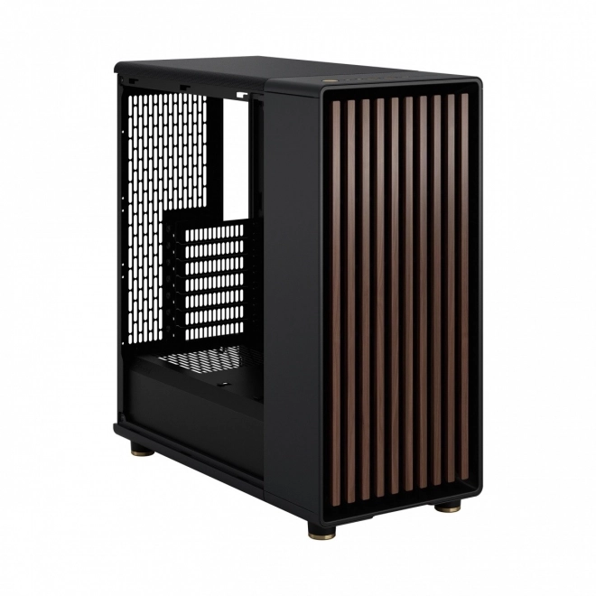 Fractal Design kućište North crna s drvenim elementima